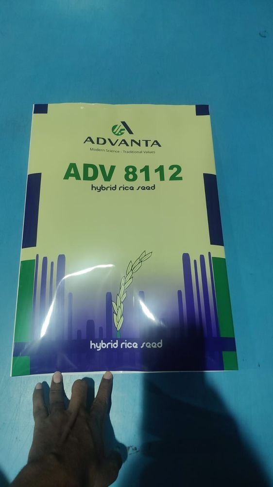Hybrid rice seed packaging for Advanta
